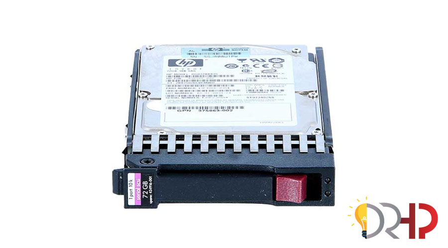 کاربرد هارد سرور HPE 72GB 10k 2.5 SAS SP