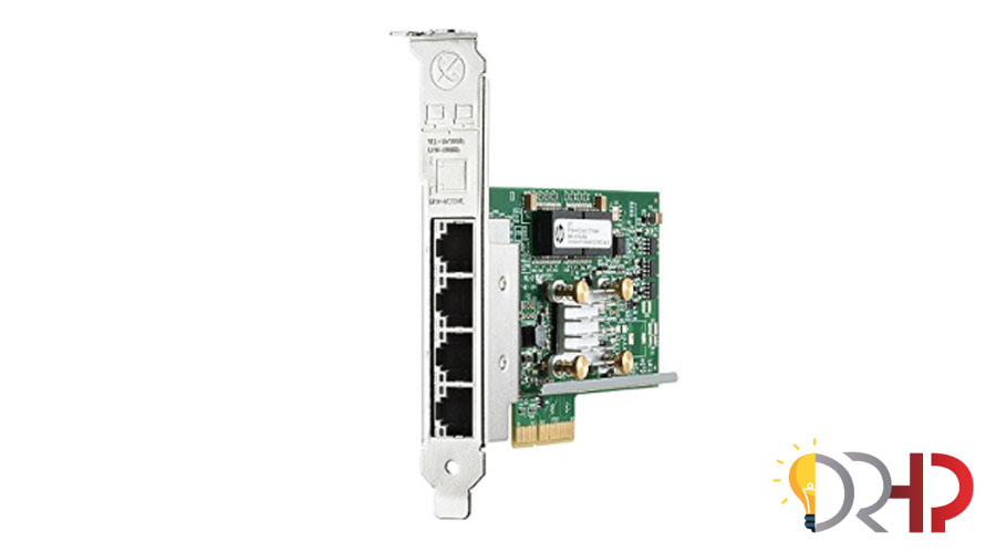 کارت شبکه HPE Ethernet 1Gb 4-port BASE-T BCM5719