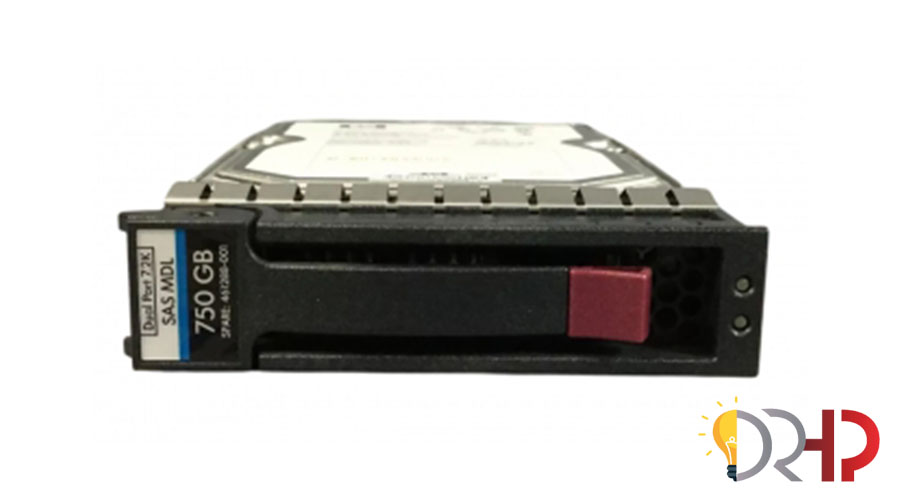 ویزگی های هارد سرور HPE 750GB 3G SAS 7.2K 3.5in DP MDL HDD