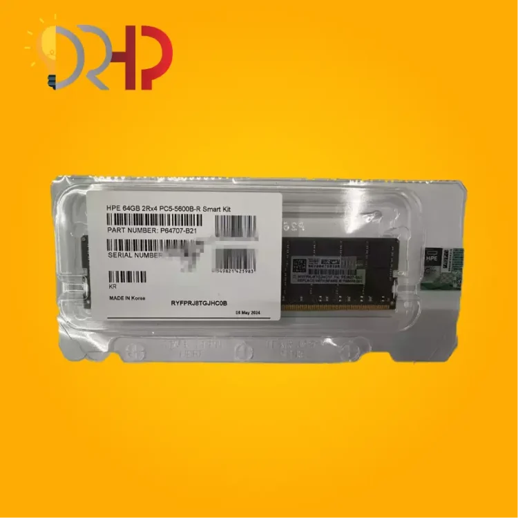 رم سرور HPE 64GB Dual Rank x4 DDR5‑5600 P64707-B21