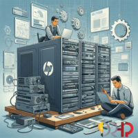 پیکربندی سرور HP