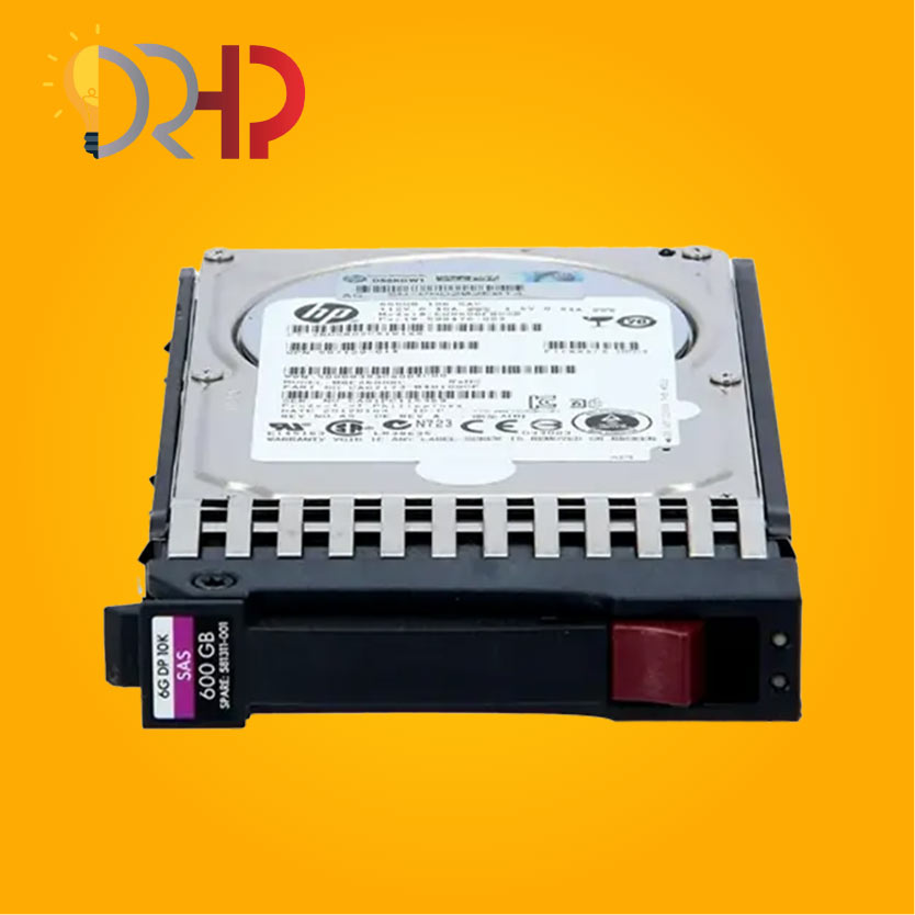 قیمت و خرید هارد سرور HP 600GB SAS 10K 6G با پارت نامبر 581286-B21