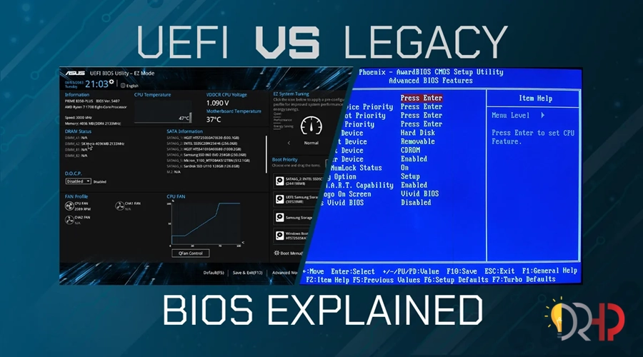 UEFI و Legacy Boot