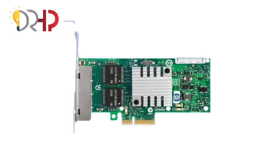 فروش کارت شبکه سرور HP NC365T 593722-B21