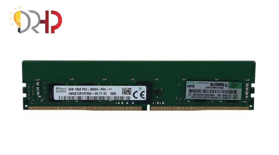 فروش رم سرور HPE 8GB Dual Rank DDR4-2666 (21300) P05586-B21