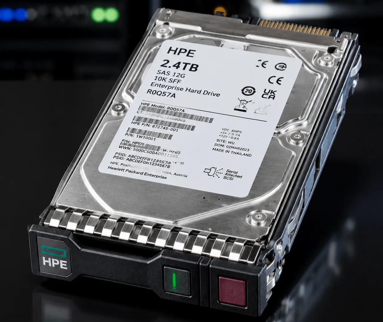 هارد سرور HPE 2.4TB SAS 12G 10K SFF R0Q57A