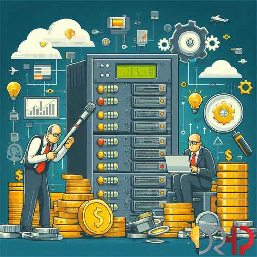 هزینه های سرور اچ پی