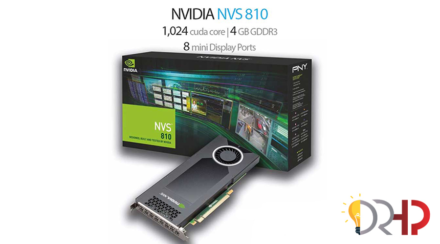خرید کارت گرافیک NVIDIA NVS 810 4GB GDDR3 MINIDP X8