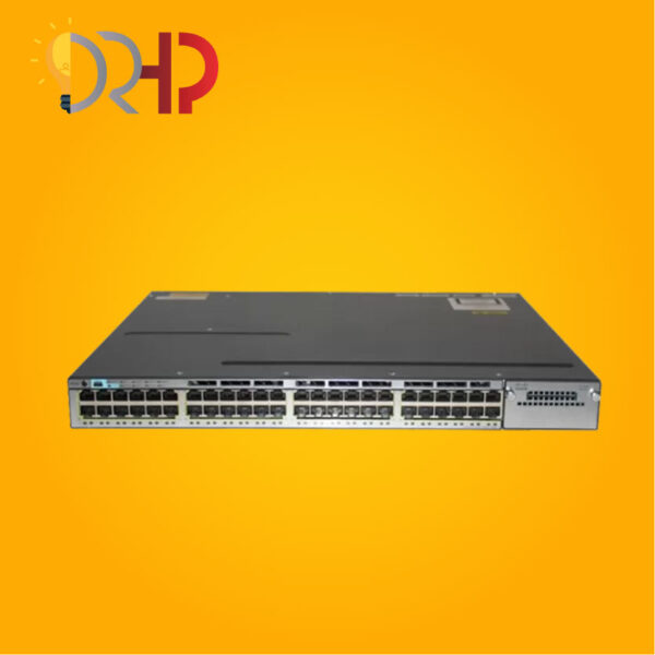 خرید و قیمت سوئیچ شبکه +PoE سیسکو 48 پورت گیگابیت لایه 3 مدل WS-C3750X-48PF-L
