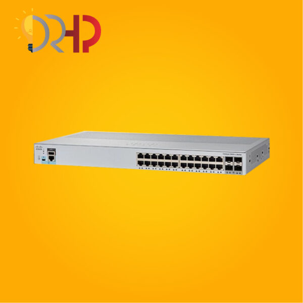 خرید و قیمت سوئیچ شبکه سیسکو 24 پورت WS-C2960L-24TS-LL