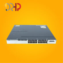 سوئیچ شبکه سیسکو 24 پورت PoE+ مدل WS-C3750X-24P-E استوک