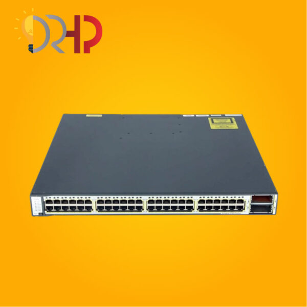 خرید و قیمت سوئیچ شبکه سیسکو 48 پورت گیگابیت 10G مدل WS-C3750E-48TD-S