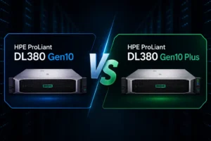 مقایسه سرور های Gen10 و HPE ProLiant DL380 Gen10 Plus
